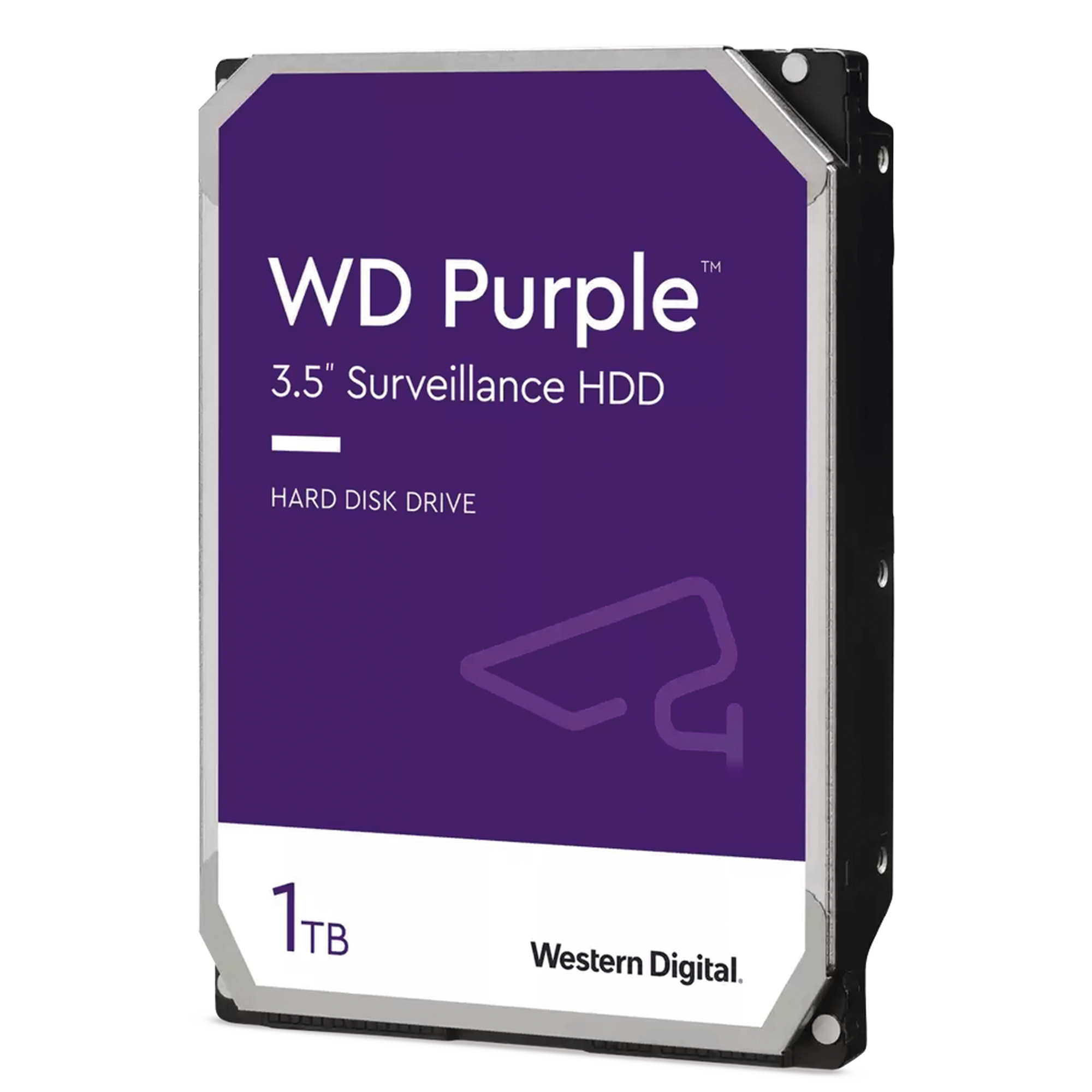 Disco Duro Purple de 1 TB / 5400 RPM / Optimizado para Soluciones de Videovigilancia / Uso 24-7 / 3 Años de Garantia